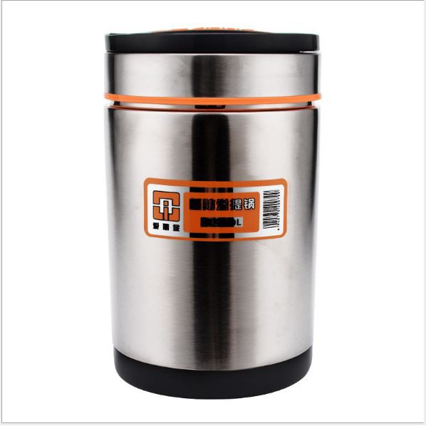 CaMen Hộp Đựng Cơm 1400ML Inox 304 3 ngăn 2 Lớp Chống Tràn Đổ Giữ Nhiệt Trên 6H