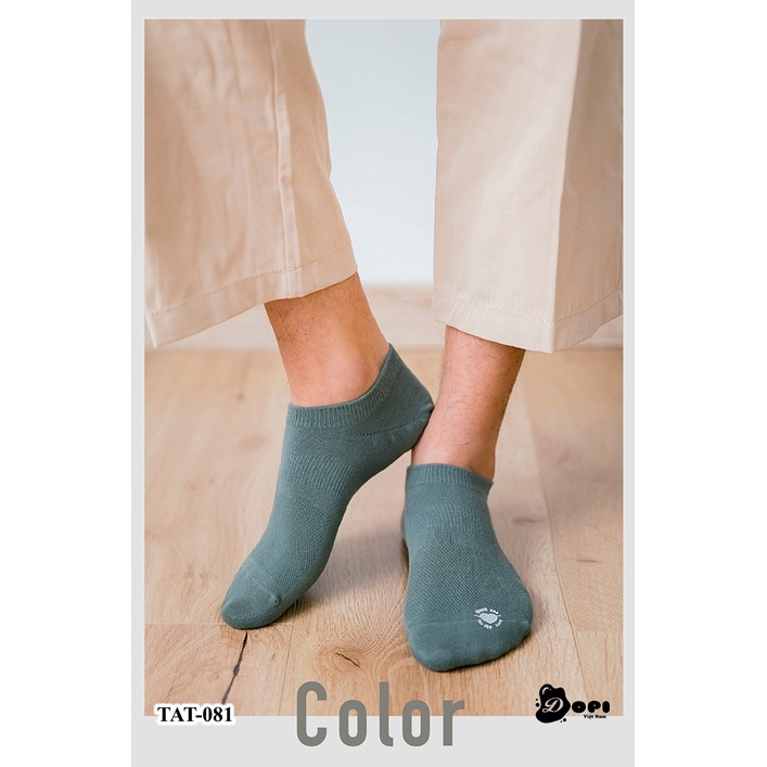 Tất nam cổ ngắn vớ nam cổ ngắn khử mùi kháng khuẩn chống hôi chân Edition 10 TAT-081