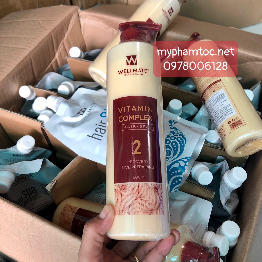 ✅ Phục hồi chống khô rối Vitamin Collagen Wellmate số 2 NEW 2021