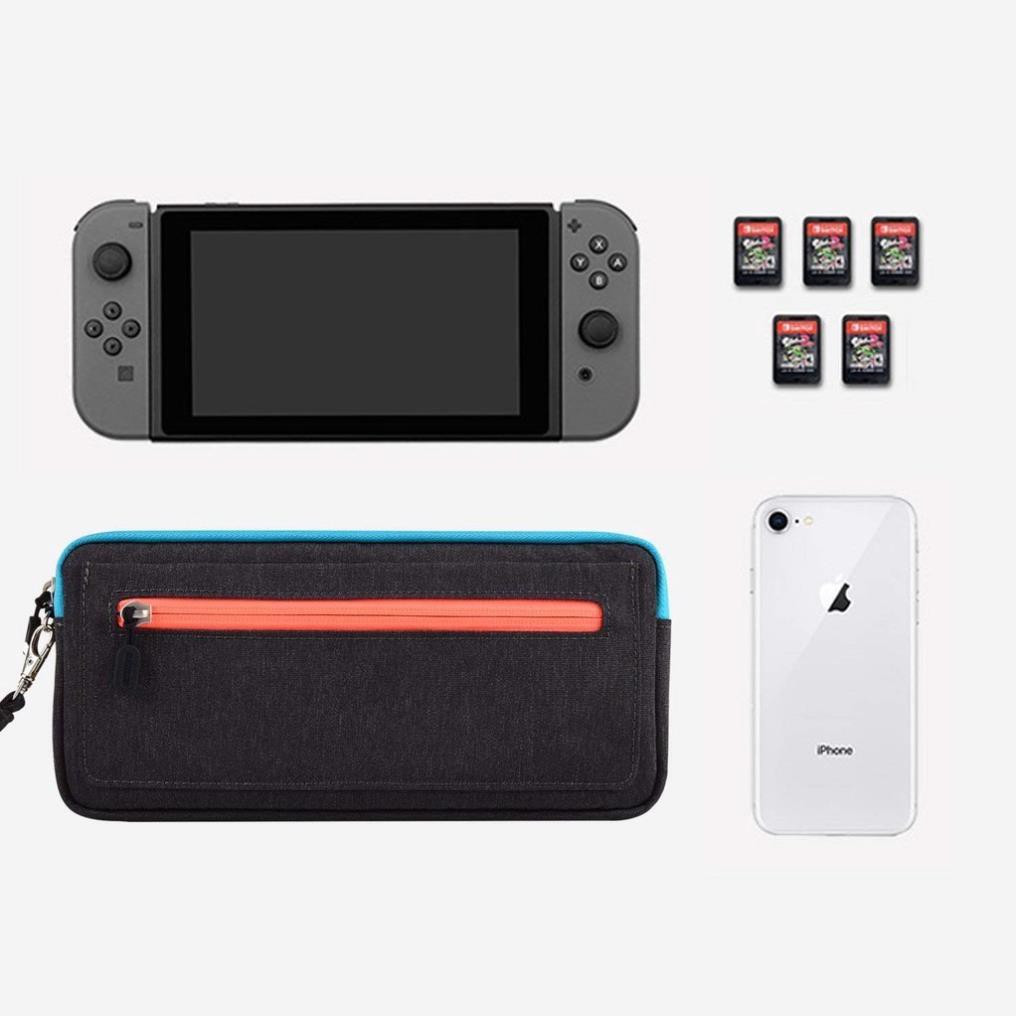 Túi Đựng Máy Chơi Game Nintendo Switch WiWU Switch Soft Case Màu Xám