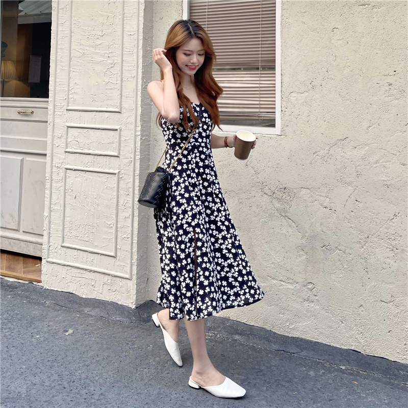 đầm ulzzang Hoa Hai Dây Thời Trang Nữ Tính | BigBuy360 - bigbuy360.vn