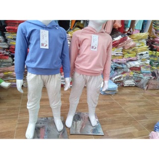 Bộ cotton cho bé gái