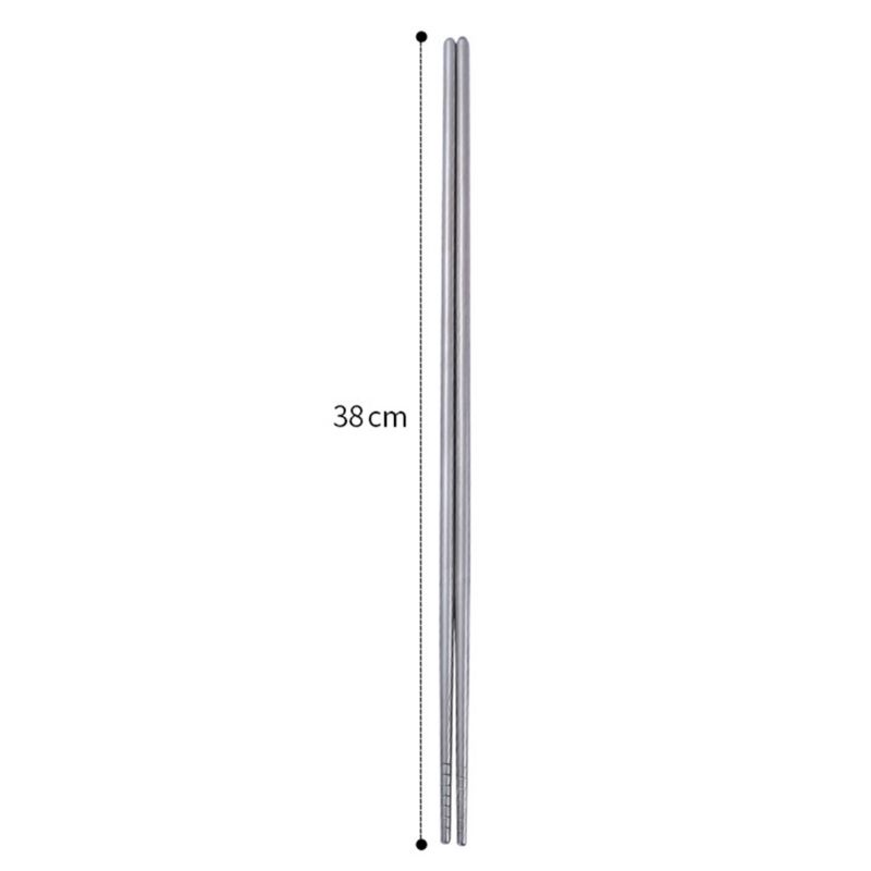 đũa chiên xào INOX 304 dài 36cm,  đôi đũa xào nấu inox cao cấp chống nóng khi sử dụng