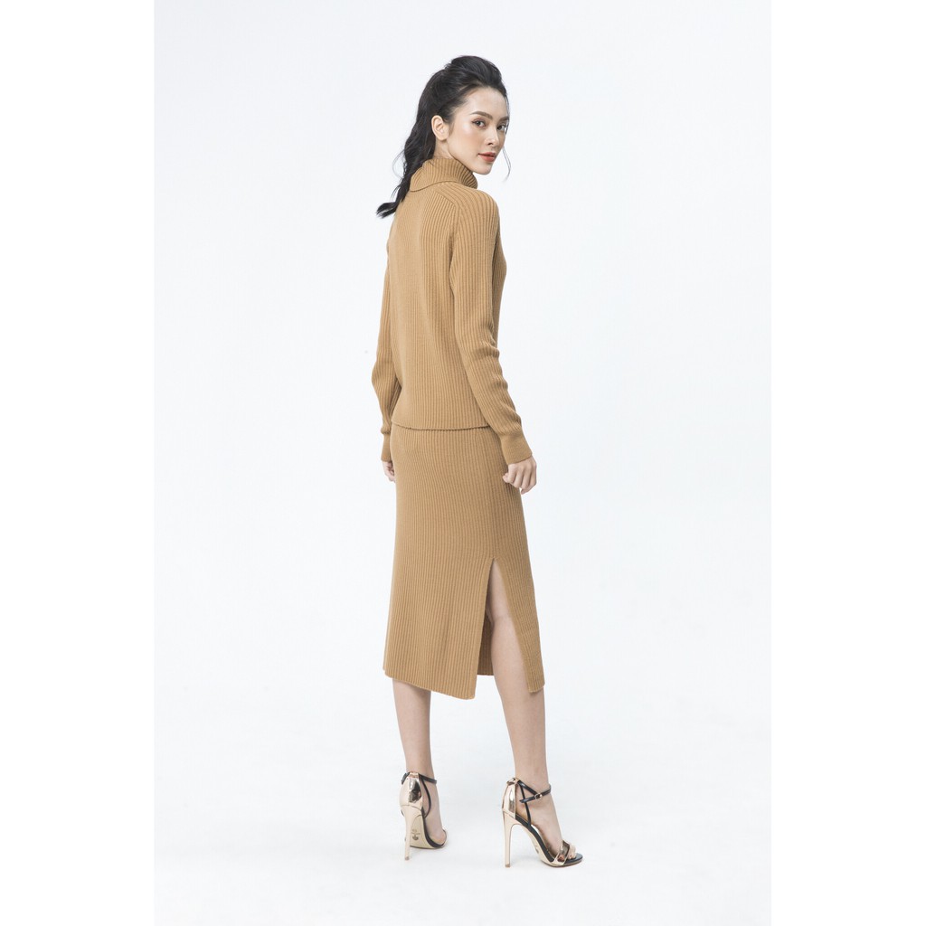 Chân váy len lông cừu IVY moda MS 30B7170