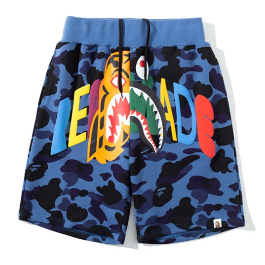 Quần Short BAPE Ngụy Trang Phong Cách Mới Cho Nam Và Nữ