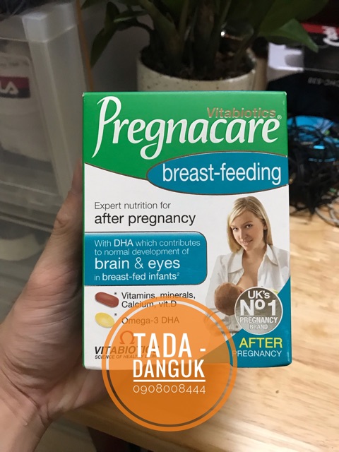 Vitamin tổng hợp cho phụ nữ cho con bú Pregnacare Breastfeeding (Anh) 84 viên