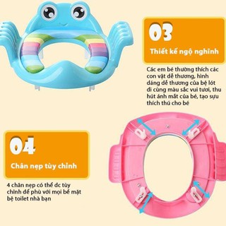BỒN CẦU THU NHỎ HÌNH CON ẾCH