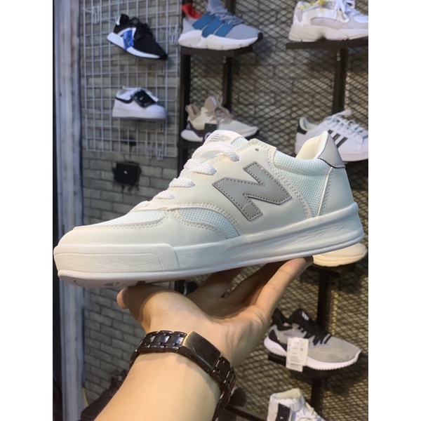 Giày chữ N 300 trắng xám phản quang