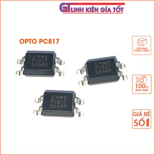 Combo photo quang opto pc817 el817 5v 5ma dip-4 mới chính hãng sharp linh kiện điện tử