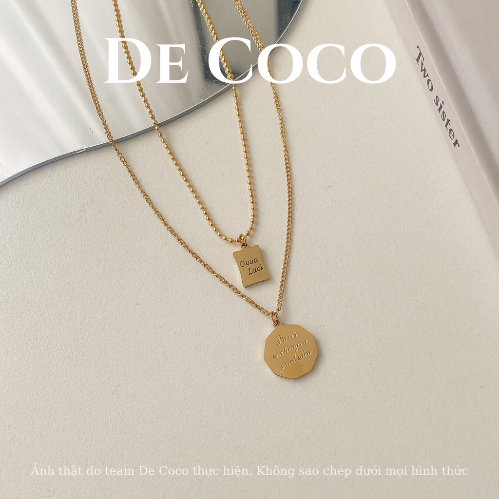 Vòng cổ nữ 520 decoco.accessories