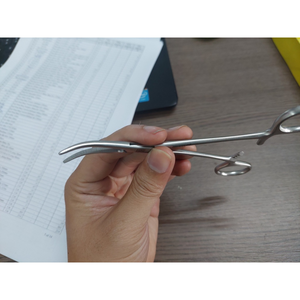 Kẹp mạch máu Crile thẳng và cong HÀNG CHÍNH HÃNG 100%