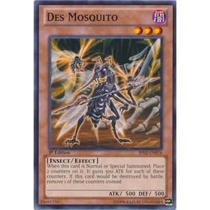 Thẻ bài Yugioh - TCG - Des Mosquito / BP02-EN076'