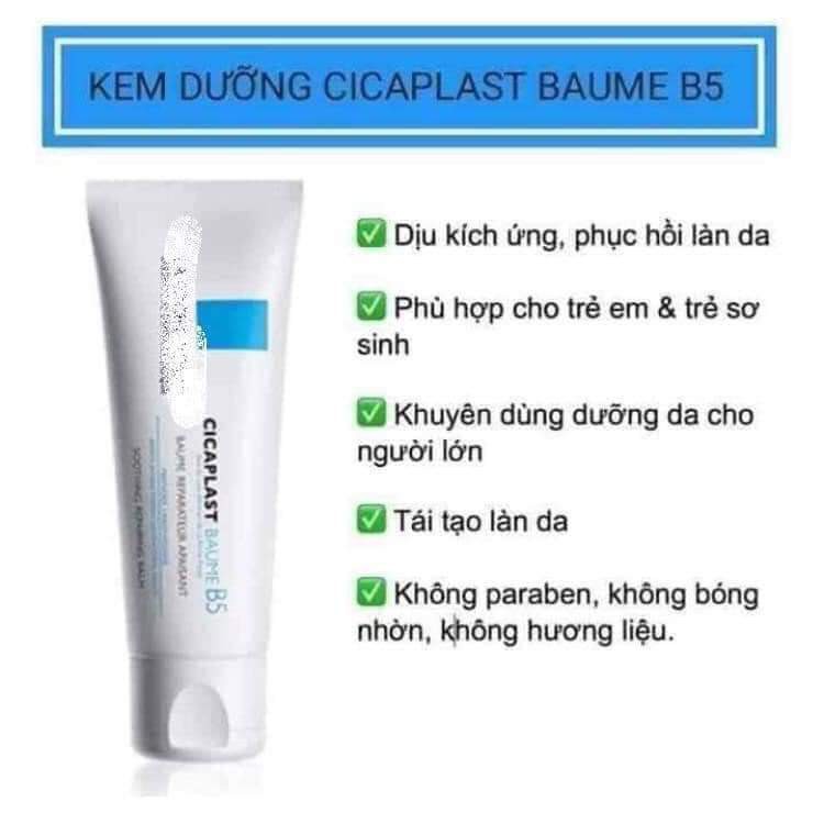 Kem Dưỡng Phục Hồi Da B5 Cicaplast Laroche Posay