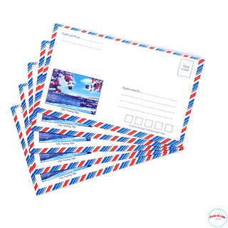 Sỉ 400-450 chiếc (5 tệp) Phong Bì Bao Thư Thiết Kế Hình Chữ Nhật Truyền Thống Cao Cấp