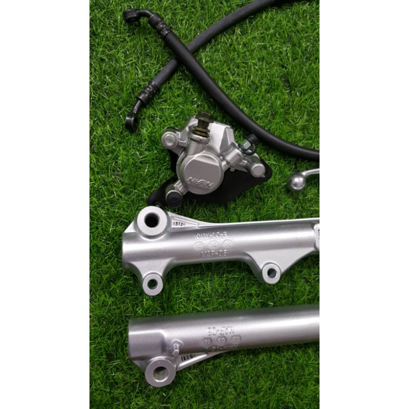 Bộ thắng đĩa dành cho các dòng wave dream hàng dài loan 1/1 phuộc trước.tay dầu heo dầu,dây dầu như hình msp 0141