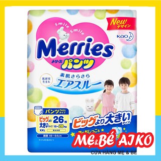 Merries Tã Quần size XXL (26 miếng)