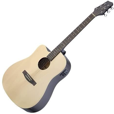 Guitar Acoucstic Stagg SA30DCE-N - Có EQ Gỗ Bồ Đề Nguyên Tấm - Nhập Khẩu Châu Âu - Sol.G Nhạc cụ nhập khẩu chính hãng