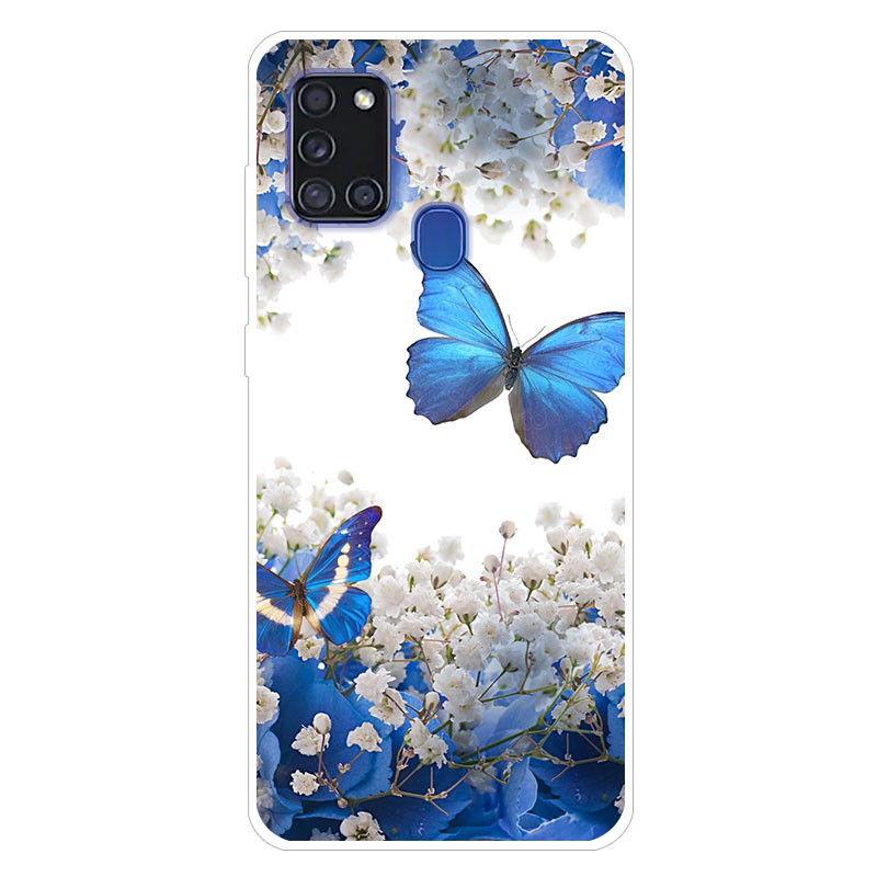 Ốp Điện Thoại TPU Dẻo Họa Tiết Độc Đáo Thời Trang Cho Samsung Galaxy A21S Samsung A21S A 21S