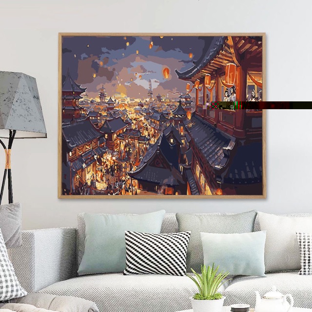 Tranh sơn dầu phong cảnh
