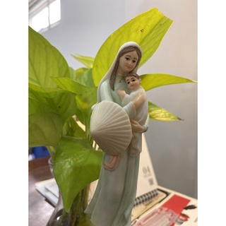 412. Mẹ nón lá gốm sứ 17cm