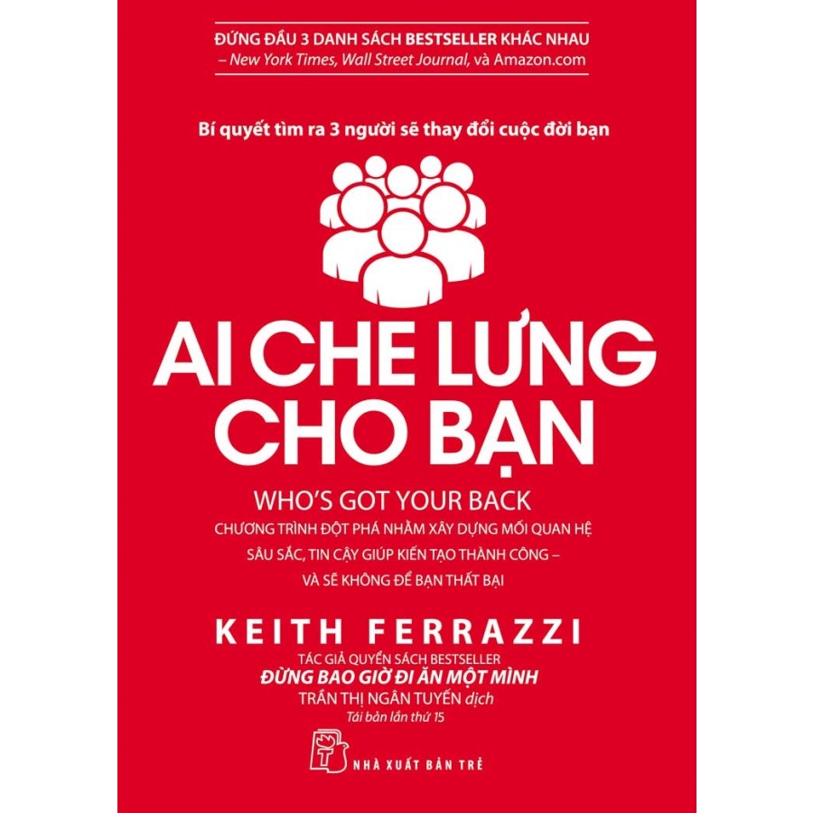 Sách - Ai Che Lưng Cho Bạn (Tái Bản)