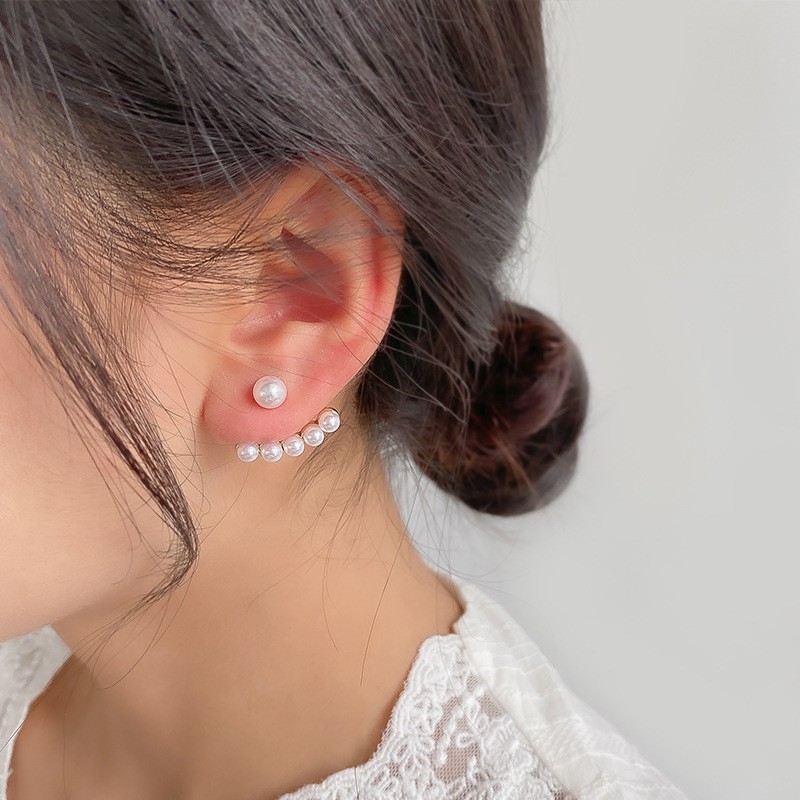 Bông tai ngọc trai nhân tạo ôm sát tai TOBI STORE TB368
