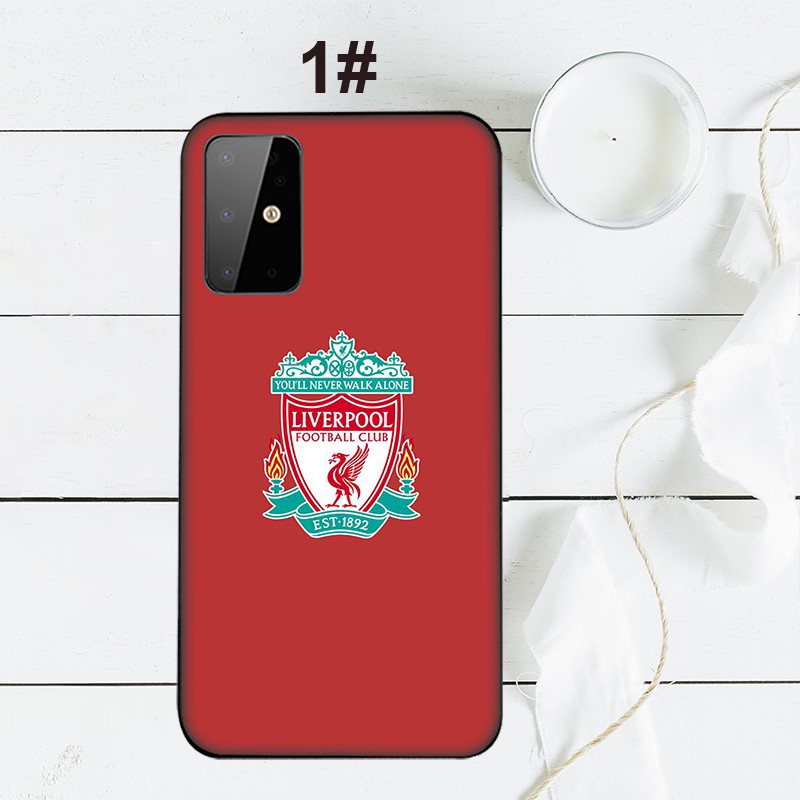 Ốp lưng silicone hình logo đội bóng Liverpool cho Samsung Galaxy A60 A70 A70s M10 M20 M30 M40 M11 M30s M21 M31 M31s