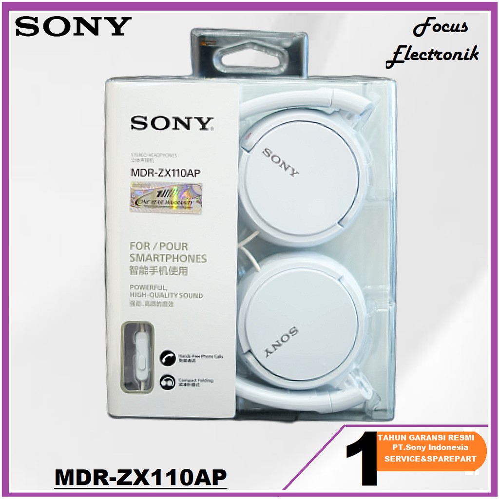 Đệm Bọc Tai Nghe Choàng Đầu Sony Mdr-zx110ap / Mdr Zx110ap / Zx110ap