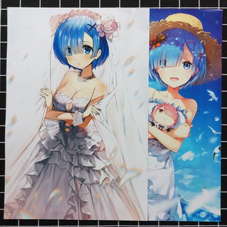 Poster Anime Re: Zero (8 Tờ)