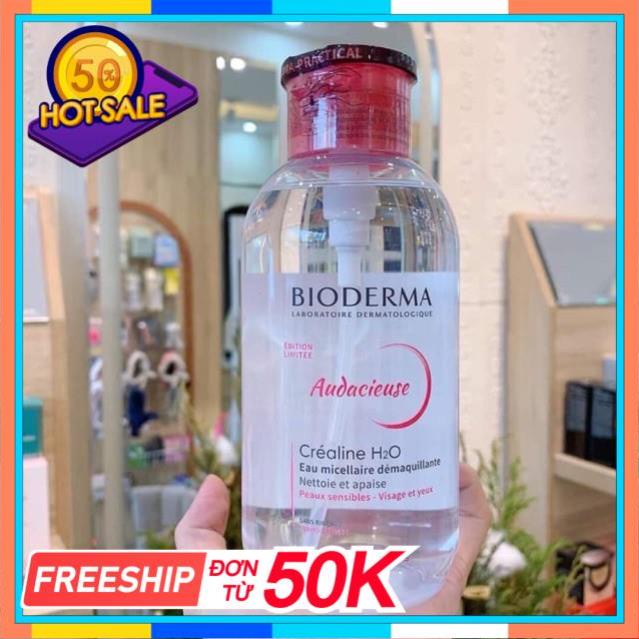 🎁SALE 50%🎁 Nước Tẩy Trang Bioderma 500ml ⚡️𝑪𝒉𝒖𝒂̂̉𝒏 𝑪𝒉𝒊́𝒏𝒉 𝑯𝒂̃𝒏𝒈 ⚡️ Hàng Nội Địa Pháp Có Nút Nhấn