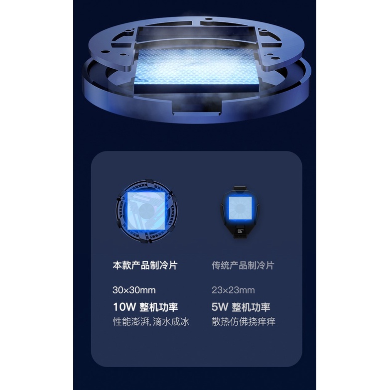 Quạt Tản Nhiệt Cho Điện Thoại Sò Lạnh Từ Tính  AL02 - Siêu Lạnh Tới 0 Độ C Đèn LED RGB