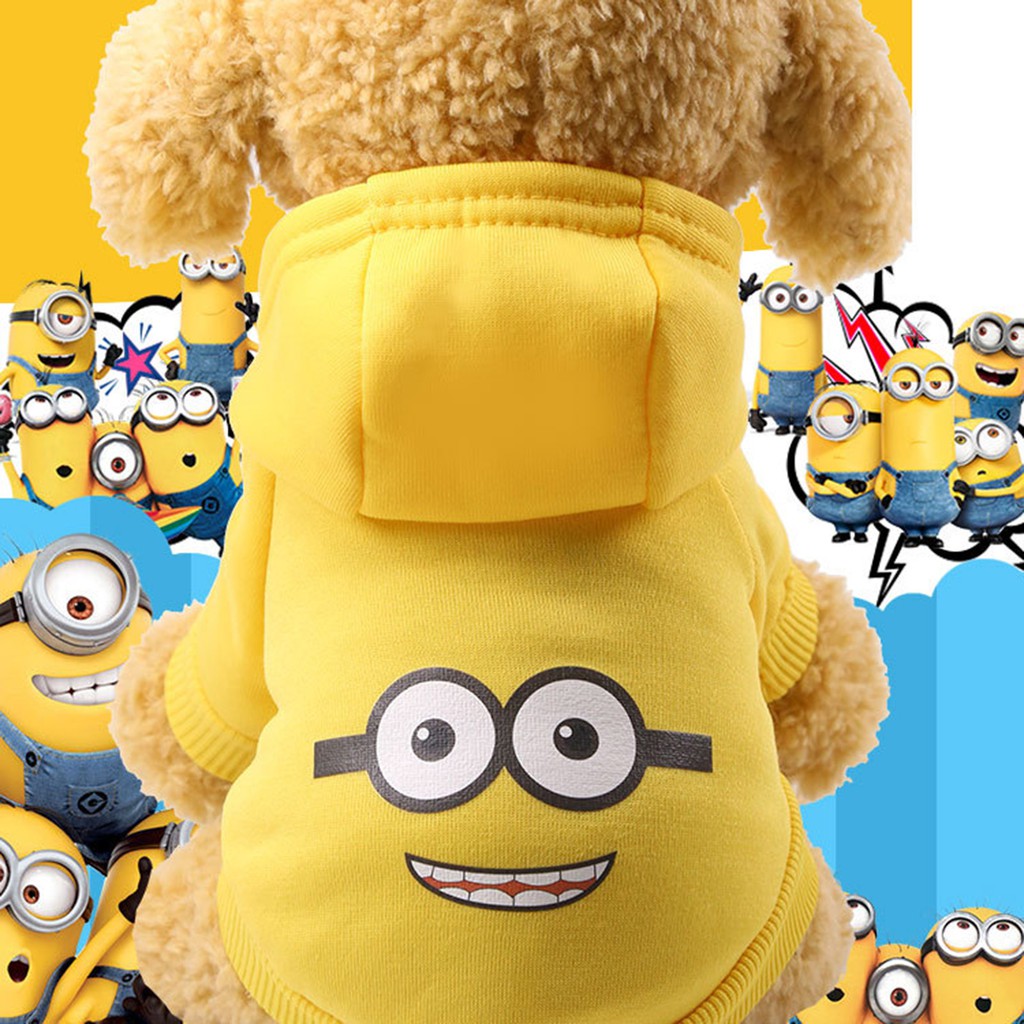 Áo Hoodie Đáng Yêu Nhiều Họa Tiết Hoạt Hình Tùy Chọn Cho Thú Cưng