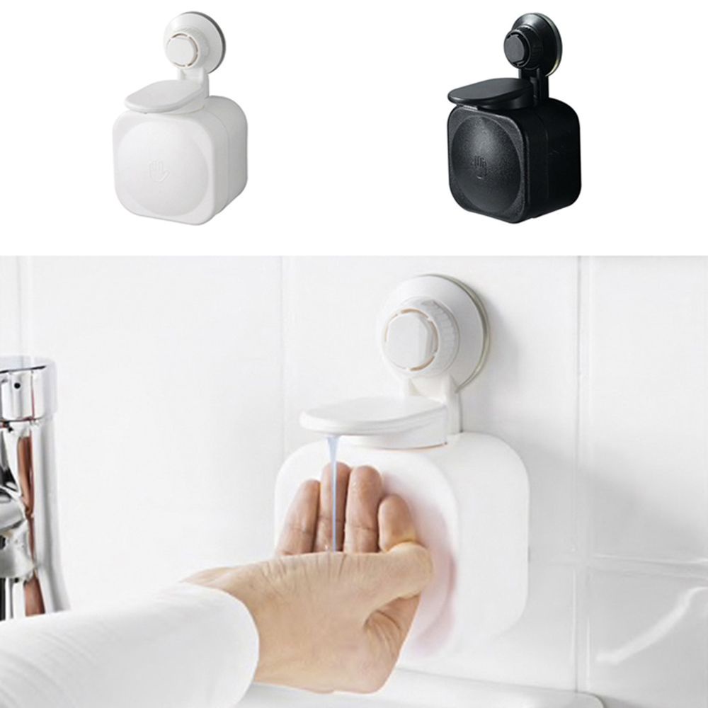 Hộp đựng xà phòng chống thấm nước bằng ABS dạng nhấn gắn tường tiện dụng cho nhà tắm