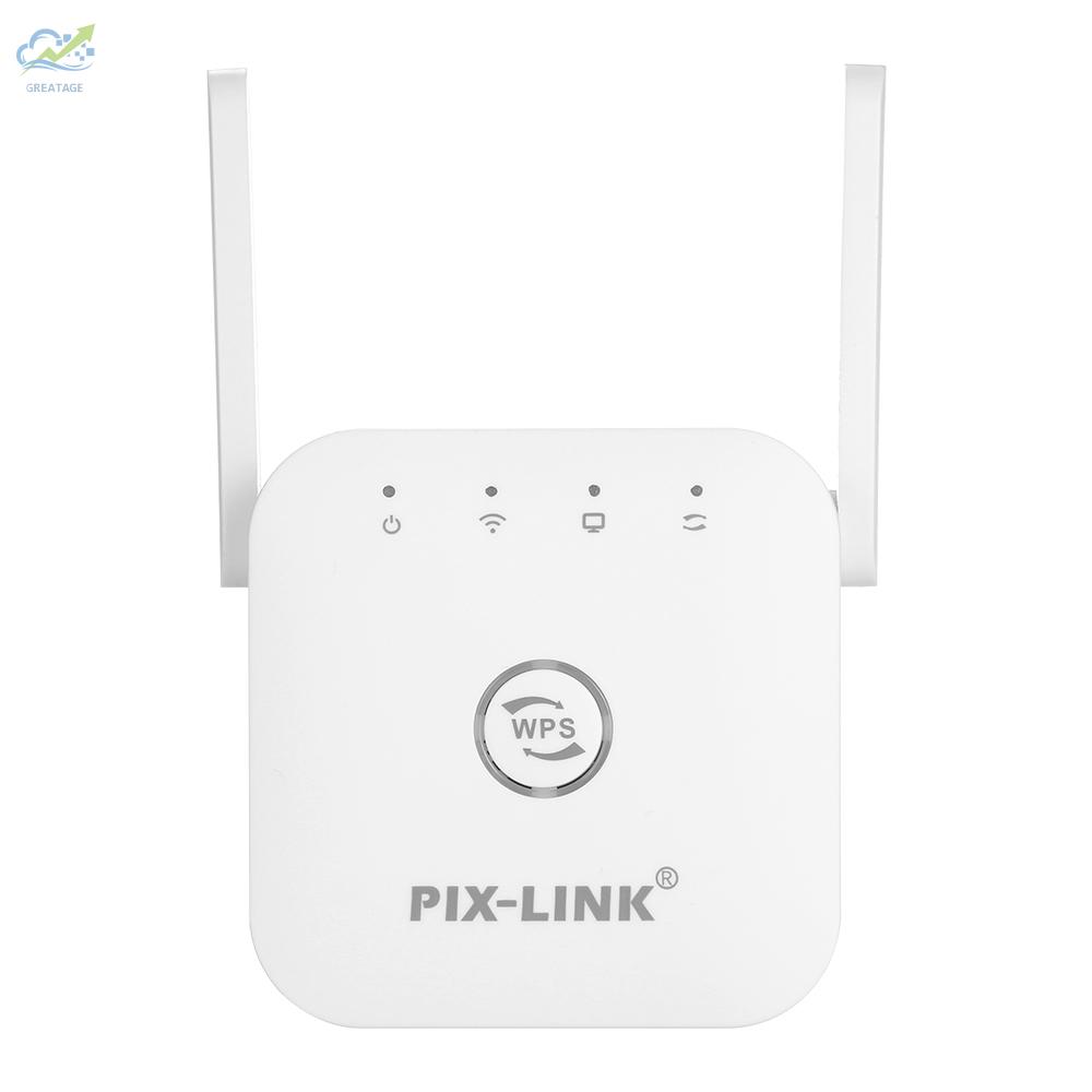 Thiết Bị Khuếch Đại Sóng Wifi 2.4g Gồm 2 Ăng Ten 300mbps