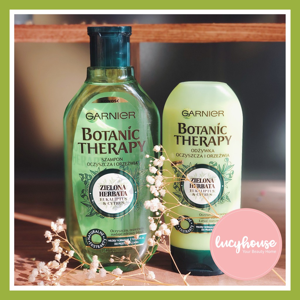 Dầu gội xả Tea Tree Garnier kiểm dầu và giảm gàu