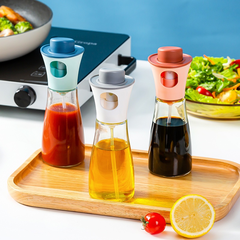 Bình xịt dầu ăn, chai xịt dầu ăn dạng phun sương bằng thủy tinh cao