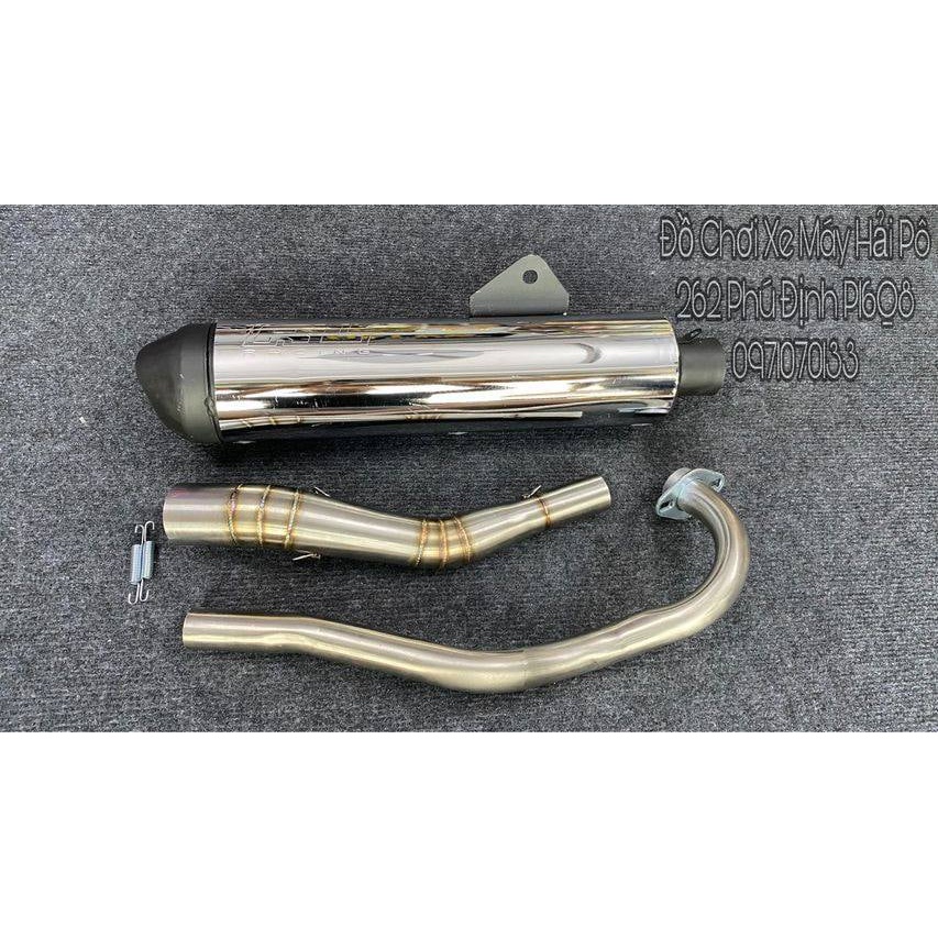 Pô Sonic rl lon cổ tăng dành cho các dòng xe wave dream si ex winer satria sonic