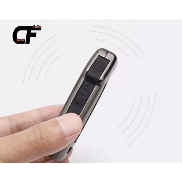 KIA Ốp khoá kim loại lót cao su Vỏ bảo vệ chìa khóa KIA CERATO 2021