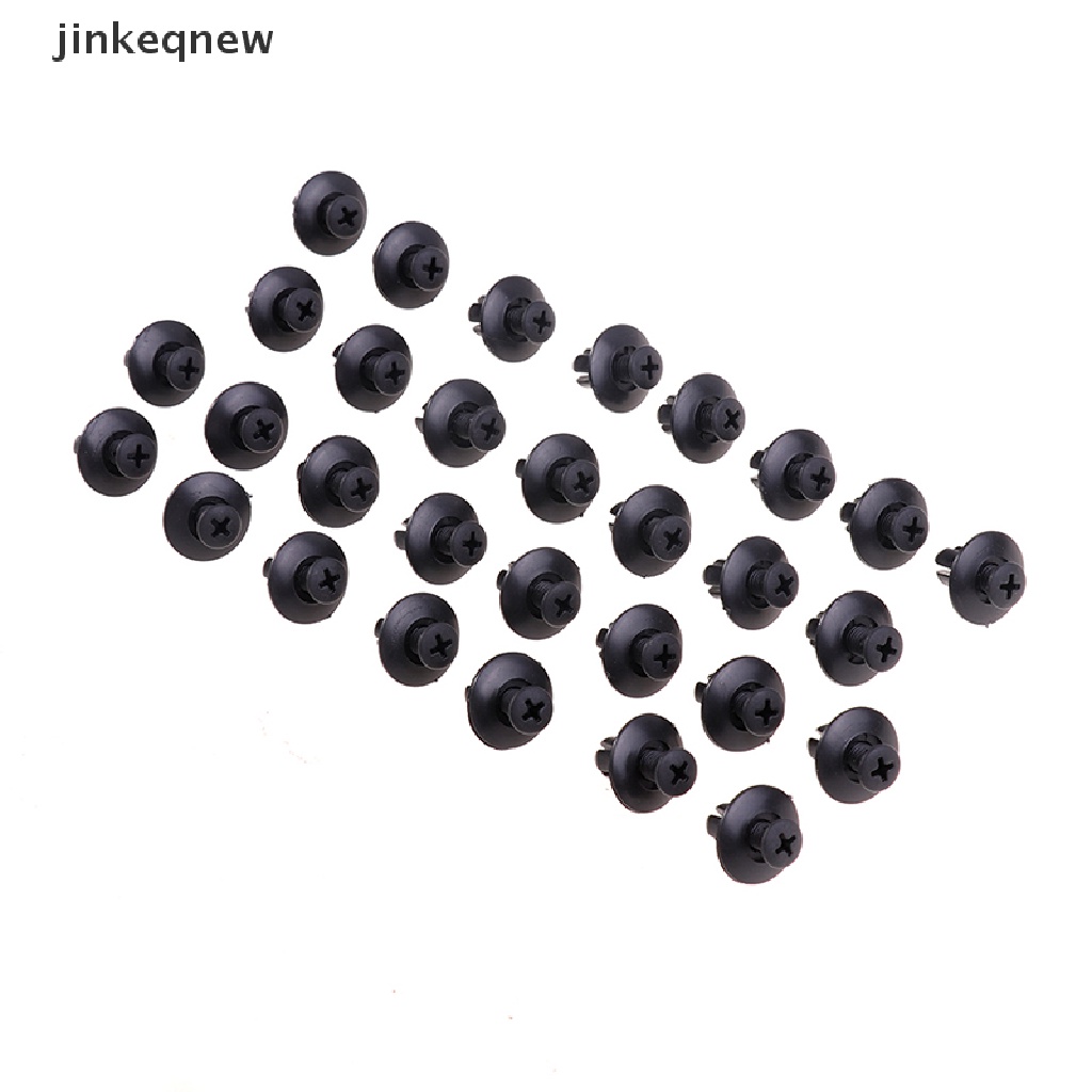 Set 50 đinh tán JINHF bằng nhựa 8mm chuyên dụng cho xe hơi