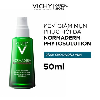 Kem dưỡng dạng gel sữa dành cho da mụn với tác động kép Vichy 50ml