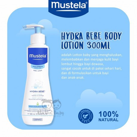 Lotion Dưỡng Thể Da Thường Mustela Hydra Bebe Body Lotion