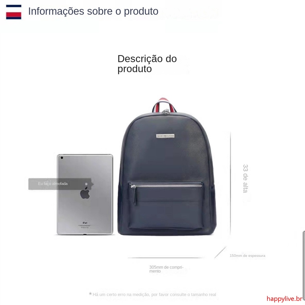 Ba Lô Đựng Laptop Phong Cách Mới 2022 Tommy Hilfiger THG-028