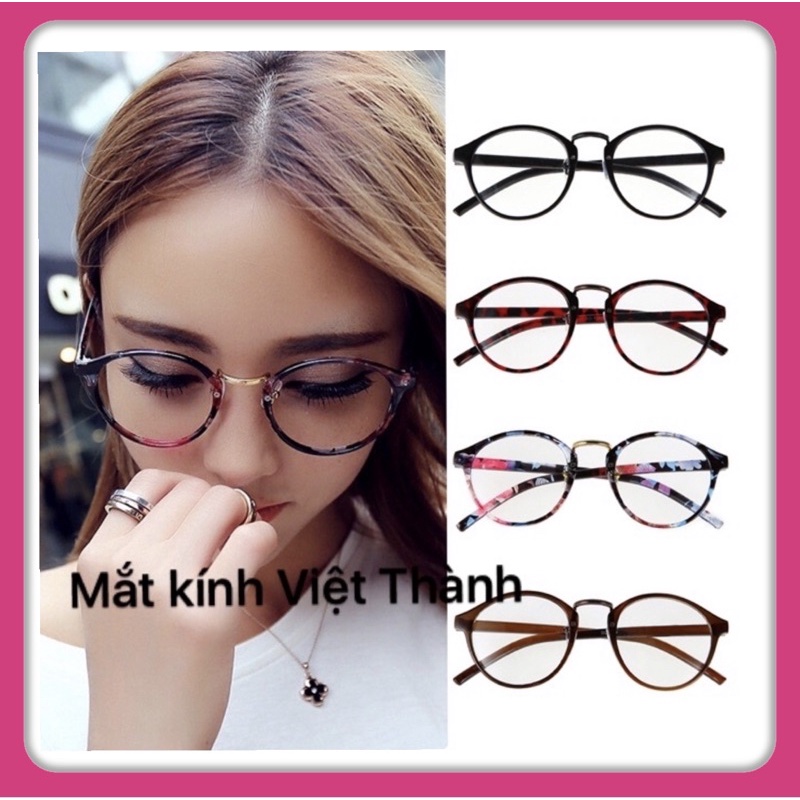kính giả cận có hộp đựng ngố form nhỏ