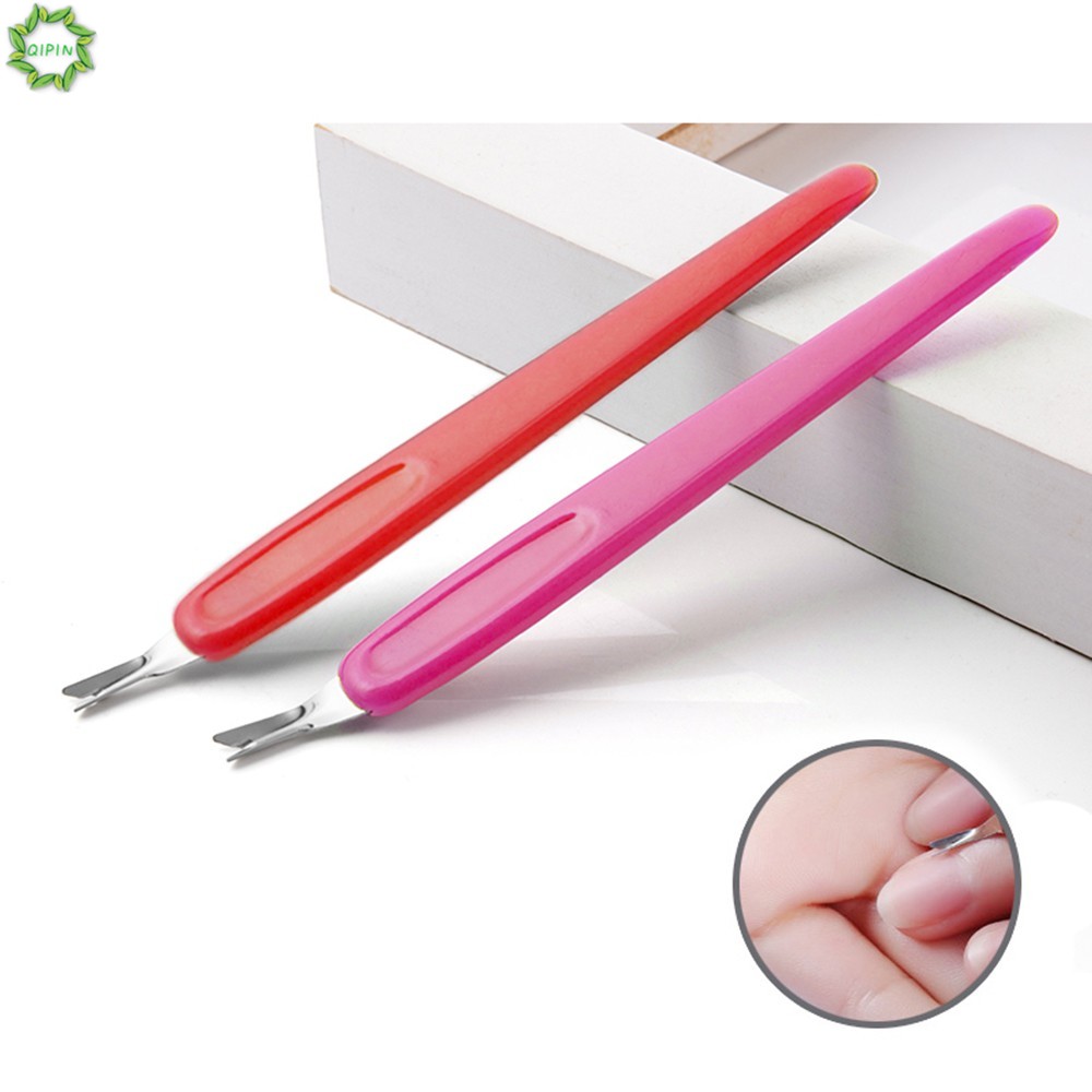 Bộ 3 dụng cụ cắt tỉa móng tay thiết kế hình chữ V bằng nhựa cao cấp