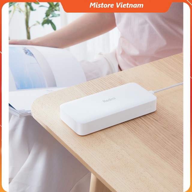 Pin Sạc Dự Phòng Xiaomi Redmi Power Bank 20000 mAh 18W - Chính hãng - BH 6 tháng