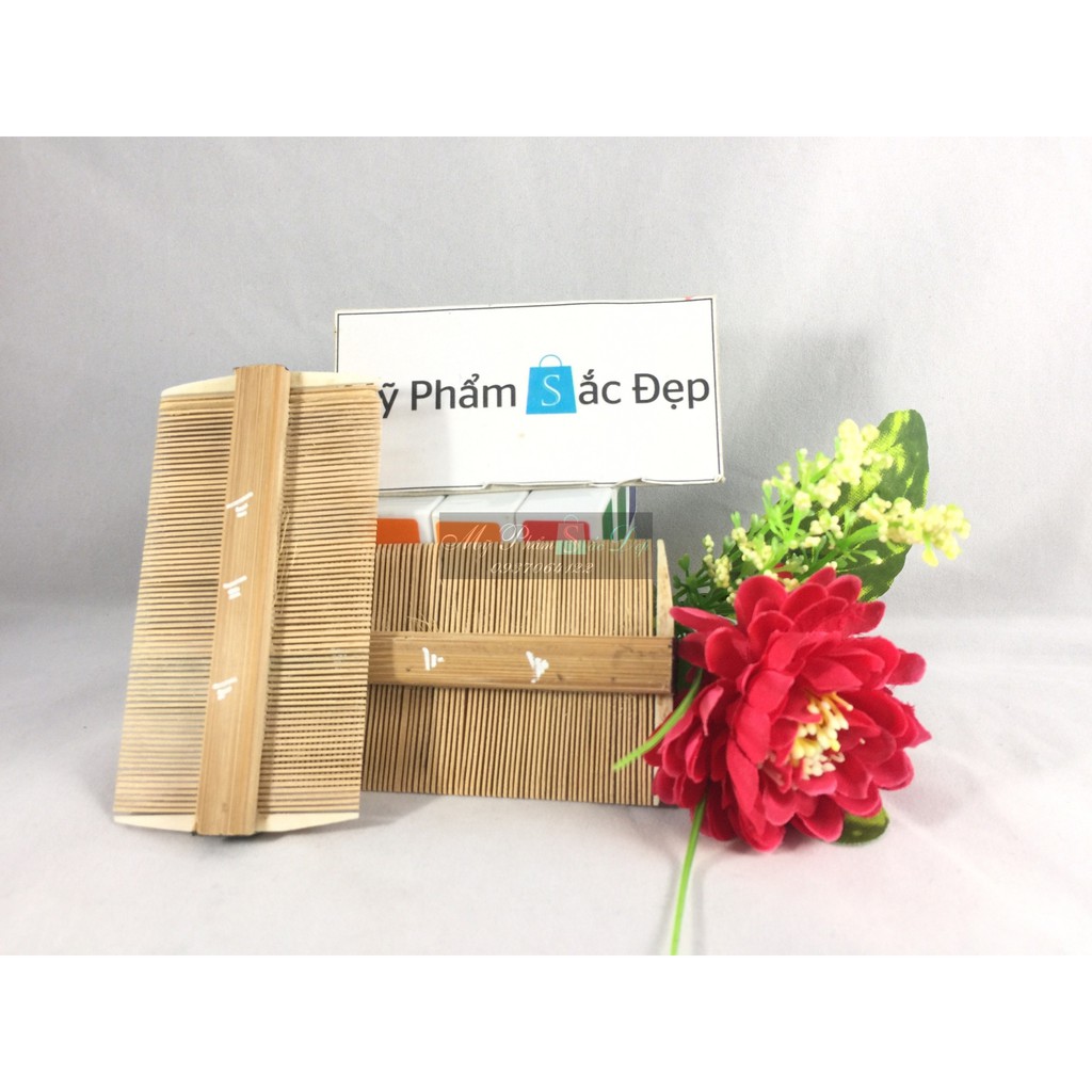 Lược chải chí bằng tre lược dày