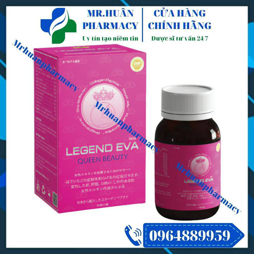 Nội tiết tố Legend Eva  - Bổ sung Tinh chất mầm đậu nành, Sâm tố nữ, Collagen giúp cân bằng nội tiết tố nữ