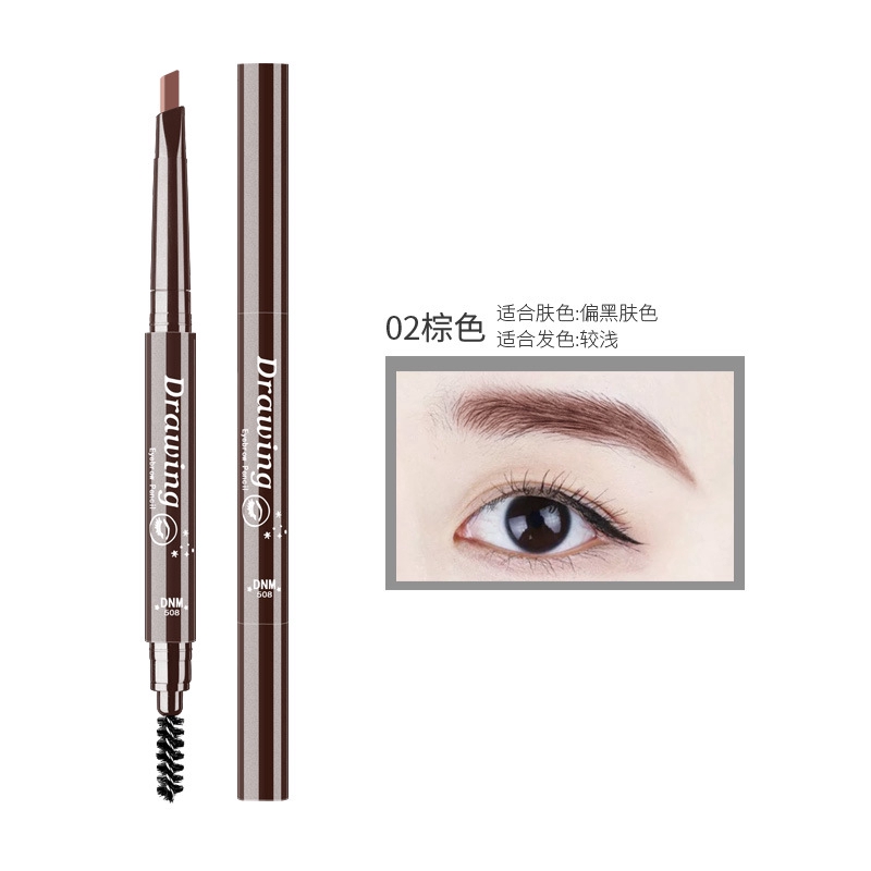 Chì Kẻ Mày Dạng Vặn Kháng Nước Có Đầu Cọ Chải Tiện Dụng