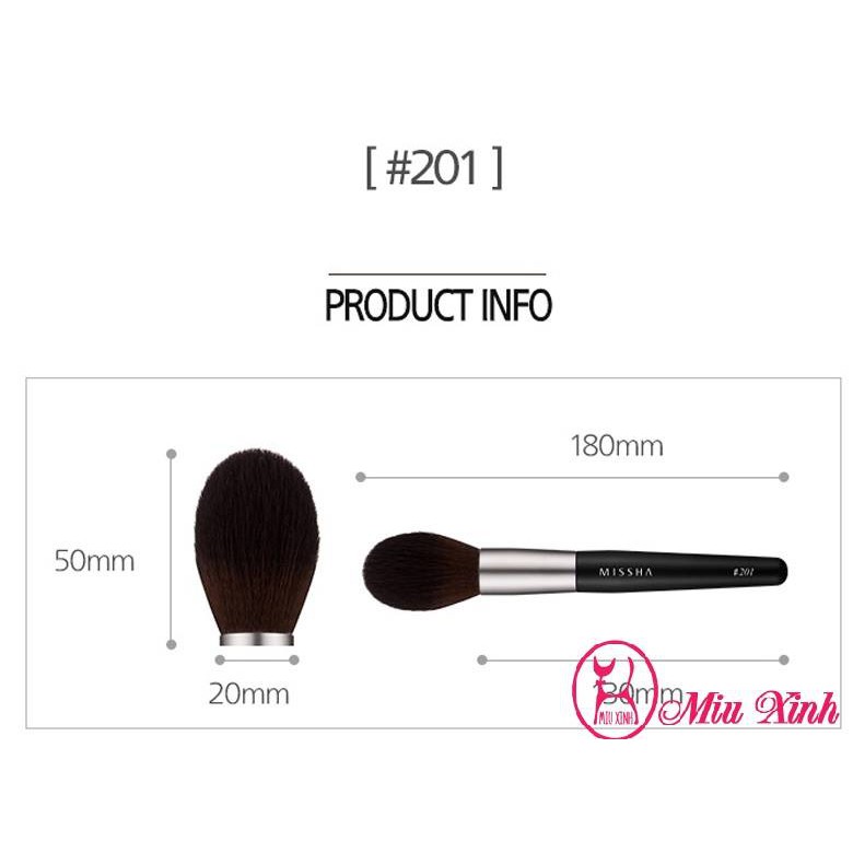 CỌ ĐÁNH PHẤN PHỦ [MISSHA] Artis Tool Powder Brush #201 #202