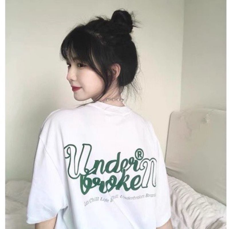 Áo thunCó sizetay lỡ unisex Under Broken